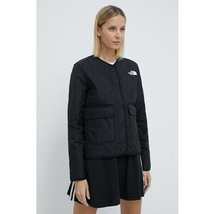 The North Face geaca femei, culoarea negru, de tranzitie imagine
