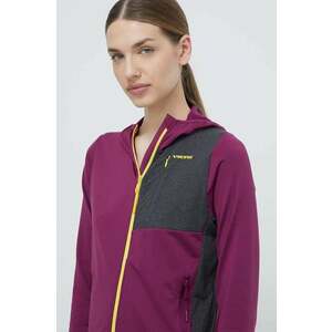 Viking hanorac Tacoma culoarea violet, cu glugă, modelator imagine