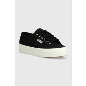 Superga tenisi 2740 PLATFORM femei, culoarea alb, S21384W imagine