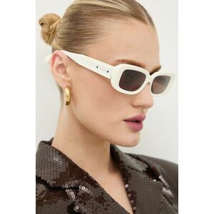 AllSaints ochelari de soare femei, culoarea alb imagine