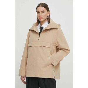 BA&SH geaca femei, culoarea bej, de tranzitie imagine
