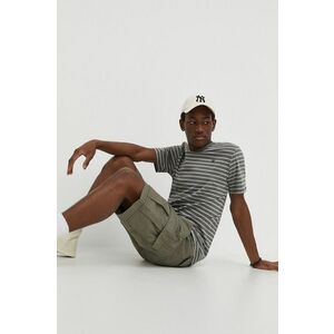 G-Star tricou din bumbac bărbați, culoarea gri, cu imprimeu imagine