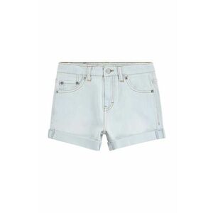 Levi's pantaloni scurti din denim pentru copii neted, talie reglabila imagine