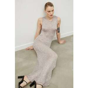 Herskind rochie culoarea roz, maxi, mulată imagine