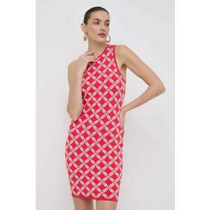 MICHAEL Michael Kors rochie culoarea rosu, mini, mulată imagine