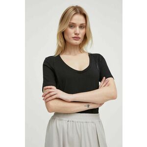 G-Star tricou din bumbac femei, culoarea negru imagine