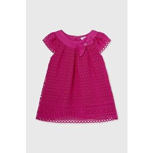 Mayoral rochie bebe culoarea roz, mini, evazată imagine