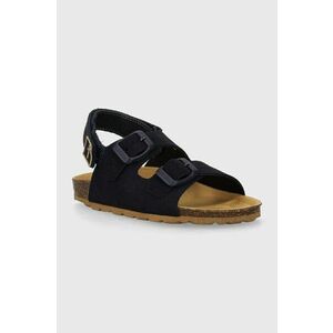 Mayoral sandale din piele pentru copii culoarea albastru marin imagine