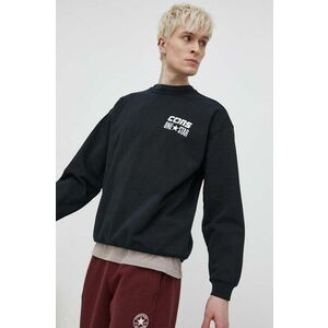 Converse bluza barbati, culoarea negru, cu imprimeu imagine