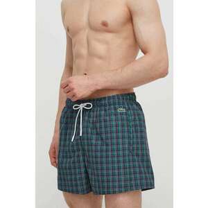 Lacoste pantaloni scurti de baie culoarea verde imagine