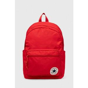 Converse rucsac culoarea rosu, mare, cu imprimeu imagine