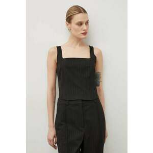 Samsoe Samsoe top femei, culoarea negru imagine