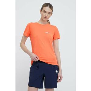 Jack Wolfskin tricou sport Vonnan culoarea portocaliu, 1810061 imagine