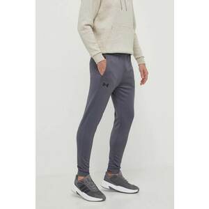Under Armour pantaloni de trening Armour Fleece culoarea negru, neted imagine