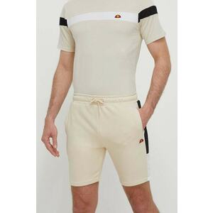 Ellesse pantaloni scurti Turi barbati, culoarea bej, SHR17435 imagine