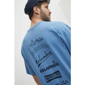 Columbia tricou Burnt Lake barbati, cu imprimeu, 2071711 imagine