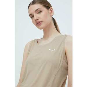 Salewa top sport Puez Sporty femei, culoarea bej, 00-0000028634 imagine