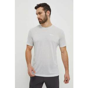 Jack Wolfskin tricou sport Vonnan culoarea gri, uni 1809951 imagine