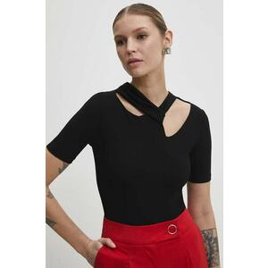 Answear Lab top culoarea negru imagine