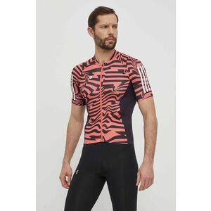 adidas Performance tricou de ciclism culoarea rosu, modelator, IN4591 imagine