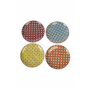 Pols Potten un set de farfurii Hippy 4-pack imagine