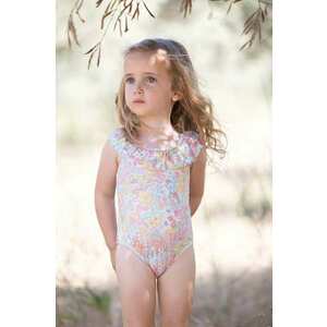 Tartine et Chocolat costum de baie dintr-o bucată pentru bebeluși culoarea bej imagine