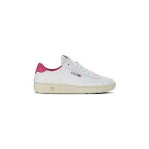 K-Swiss sneakers din piele SLAMMKLUB CC culoarea alb, 98911.977.M imagine