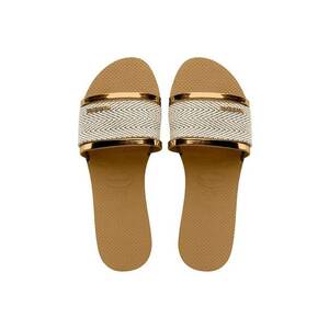 Havaianas papuci YOU TRANCOSO PREMIUM femei, culoarea auriu, 4146063.1856 imagine