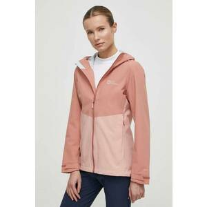 Jack Wolfskin jacheta de exterior Weiltal 2L culoarea portocaliu imagine