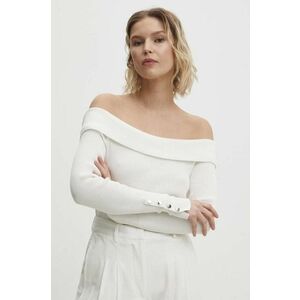 Answear Lab pulover culoarea alb imagine