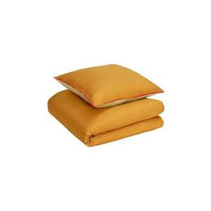 Hübsch un set de lenjerie de pat din bumbac Aki Bed Linen, 60x63/140x200 cm imagine