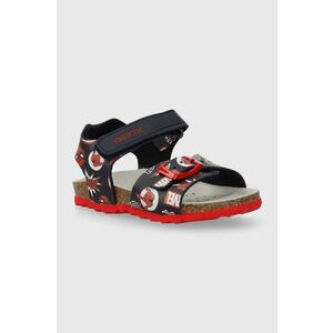 Geox sandale copii x Marvel, Spider-Man culoarea albastru marin imagine