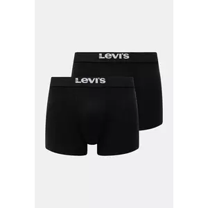 Levi's boxeri 2-pack bărbați, culoarea negru 37149.0824-005 imagine