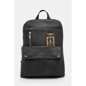 Aeronautica Militare rucsac barbati, culoarea gri, mare, neted imagine