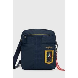 Aeronautica Militare borseta culoarea albastru marin imagine