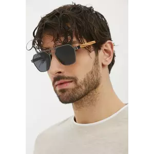 Medicine ochelari de soare barbati, culoarea negru imagine