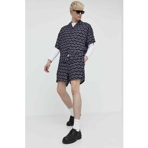 On Vacation pantaloni scurti barbati, culoarea negru, OVC P43 imagine