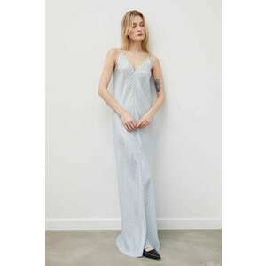 Herskind rochie de matase Mindy maxi, dreaptă, 5173980 imagine