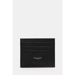 Aeronautica Militare carcasa din piele culoarea negru imagine