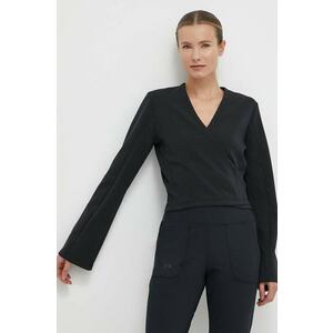 adidas Performance hanorac yoga JOGA culoarea negru, neted, IP1255 imagine