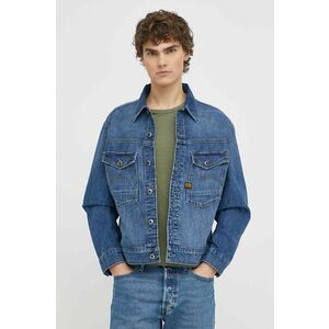 G-Star geacă din denim bărbați, de tranziție imagine