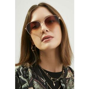 Medicine ochelari de soare femei, culoarea maro imagine