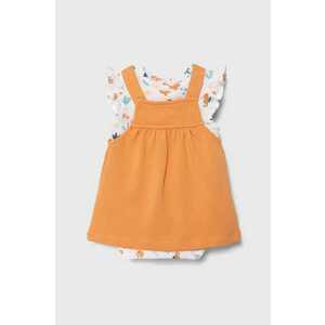 zippy compleu bebe culoarea portocaliu imagine