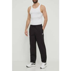 Puma pantaloni BETTER CLASSICS bărbați, culoarea negru, 624259 imagine