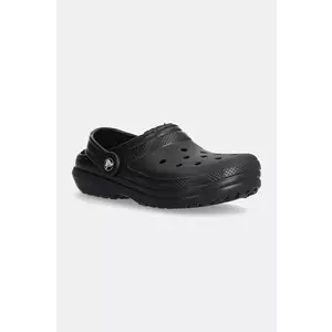 Crocs slapi copii Lined 207010 culoarea negru imagine