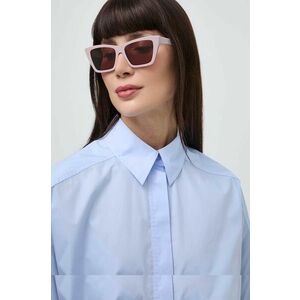 Saint Laurent ochelari de soare MICA femei, culoarea roz SL 276 imagine