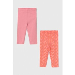 zippy leggins bebe 2-pack culoarea portocaliu, modelator imagine