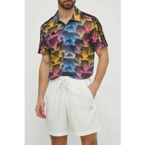 adidas pantaloni scurti barbati, culoarea bej, IS1328 imagine