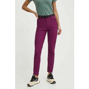 Viking pantaloni de exterior Expander femei, culoarea violet imagine