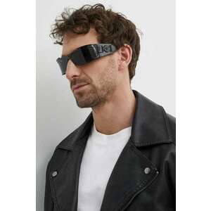 Versace ochelari de soare barbati, culoarea negru imagine
